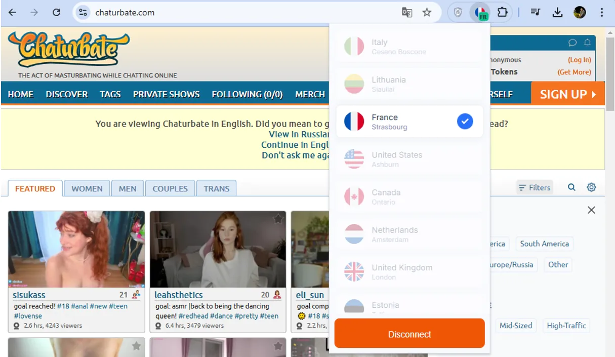 Как обойти блокировку Chaturbate 2026
